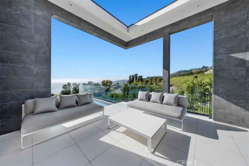2935 Vista Del Mar Rancho Palos Verdes, CA 90275 - Photo 19 of 22 a patio with patio couch and a potted plant