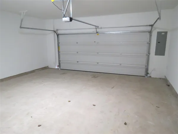 a view of a room with an empty space