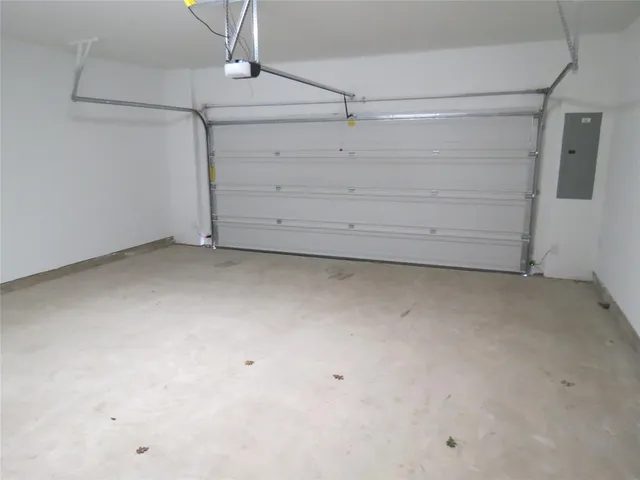 a view of a room with an empty space