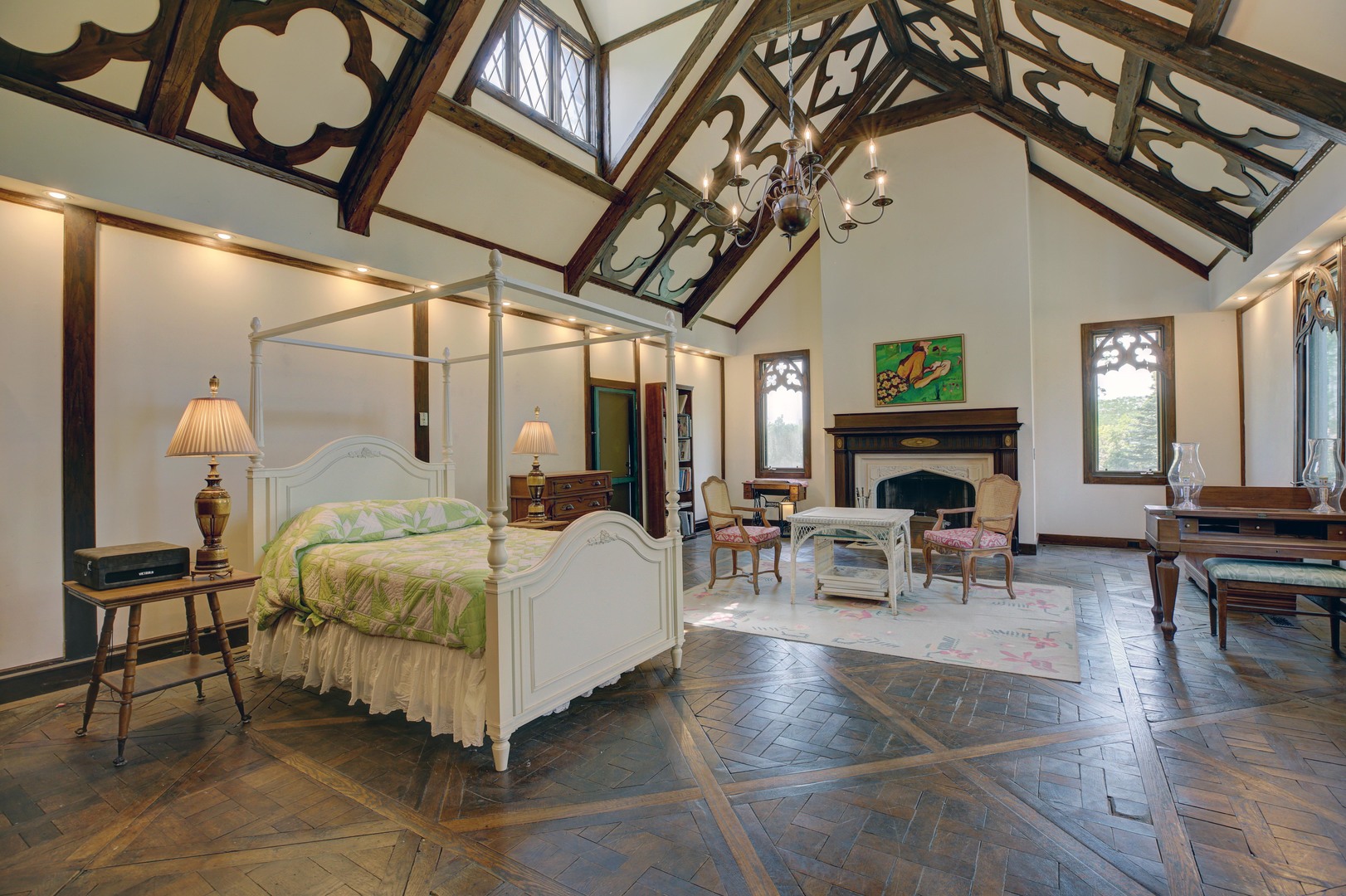 3150 Landwehr Road Northbrook, IL 60062 - Photo 17 of 43 a living room with furniture a fireplace and a table