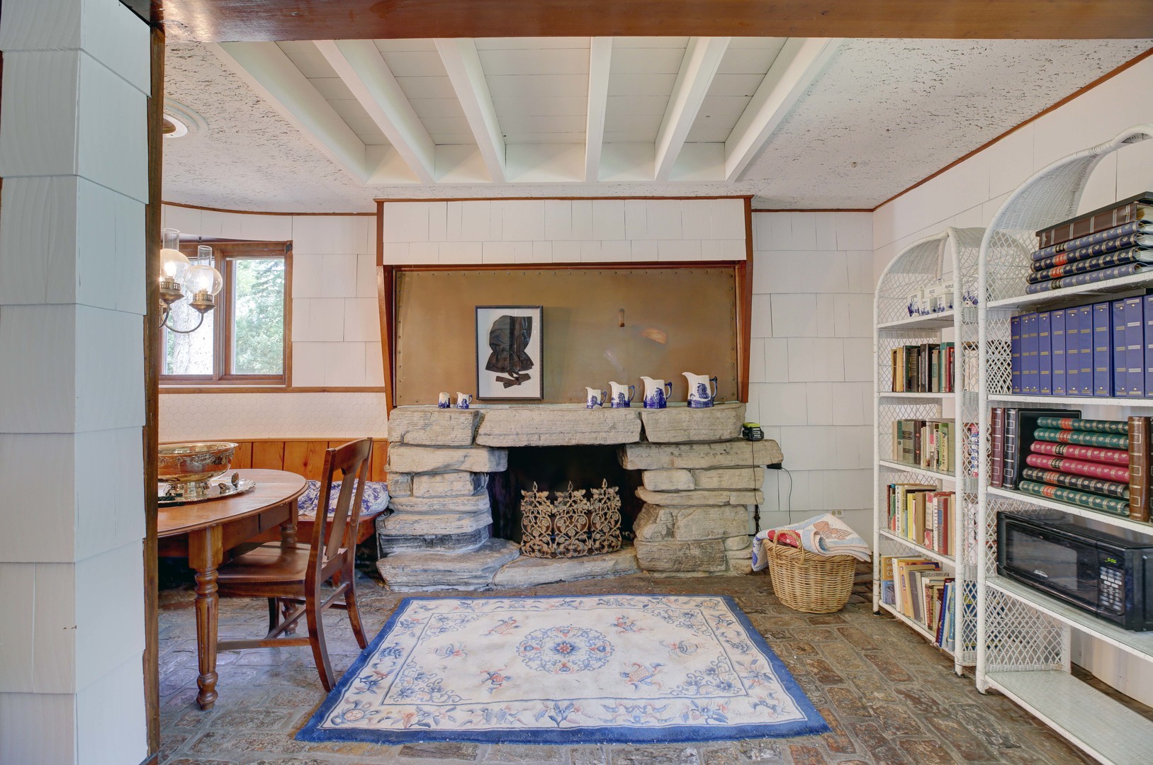 3150 Landwehr Road Northbrook, IL 60062 - Photo 42 of 43 a living room with furniture and a fireplace