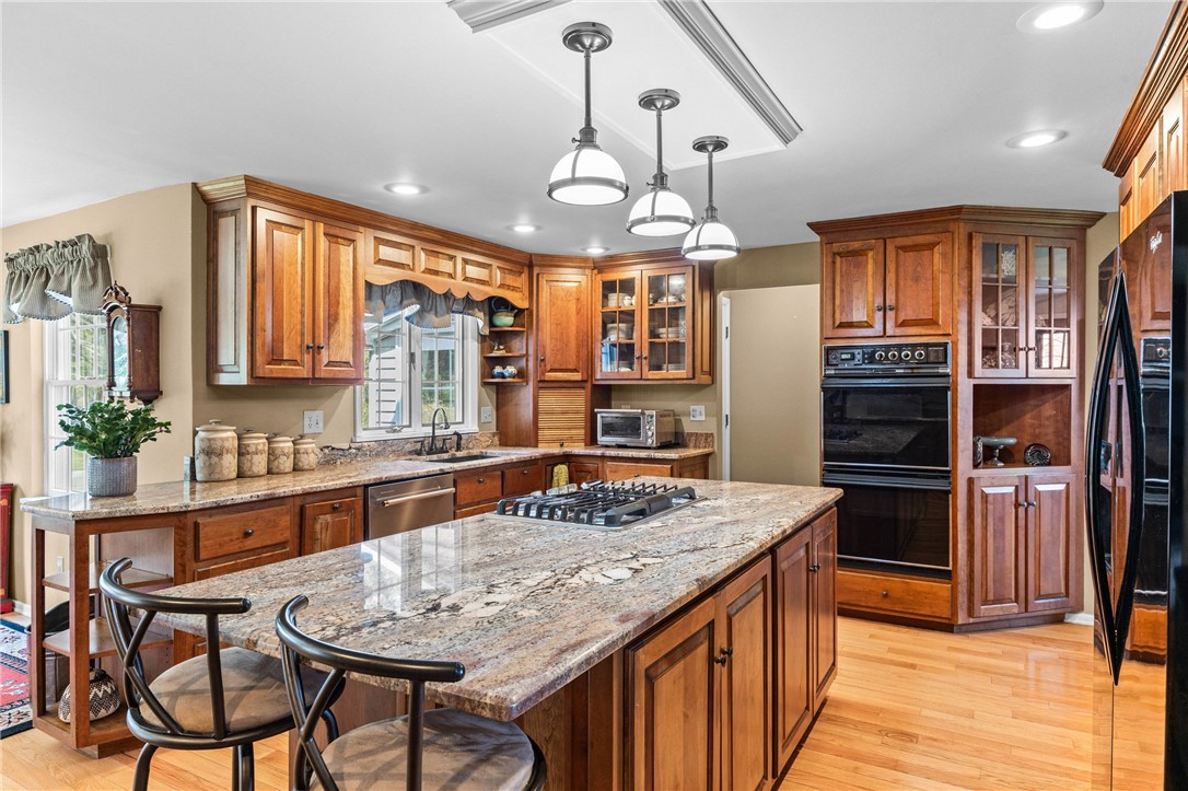 2480 Cooley Road Canandaigua, NY 14424 - Photo 7 of 50 Gourmet Kitchen with Granite Countertops