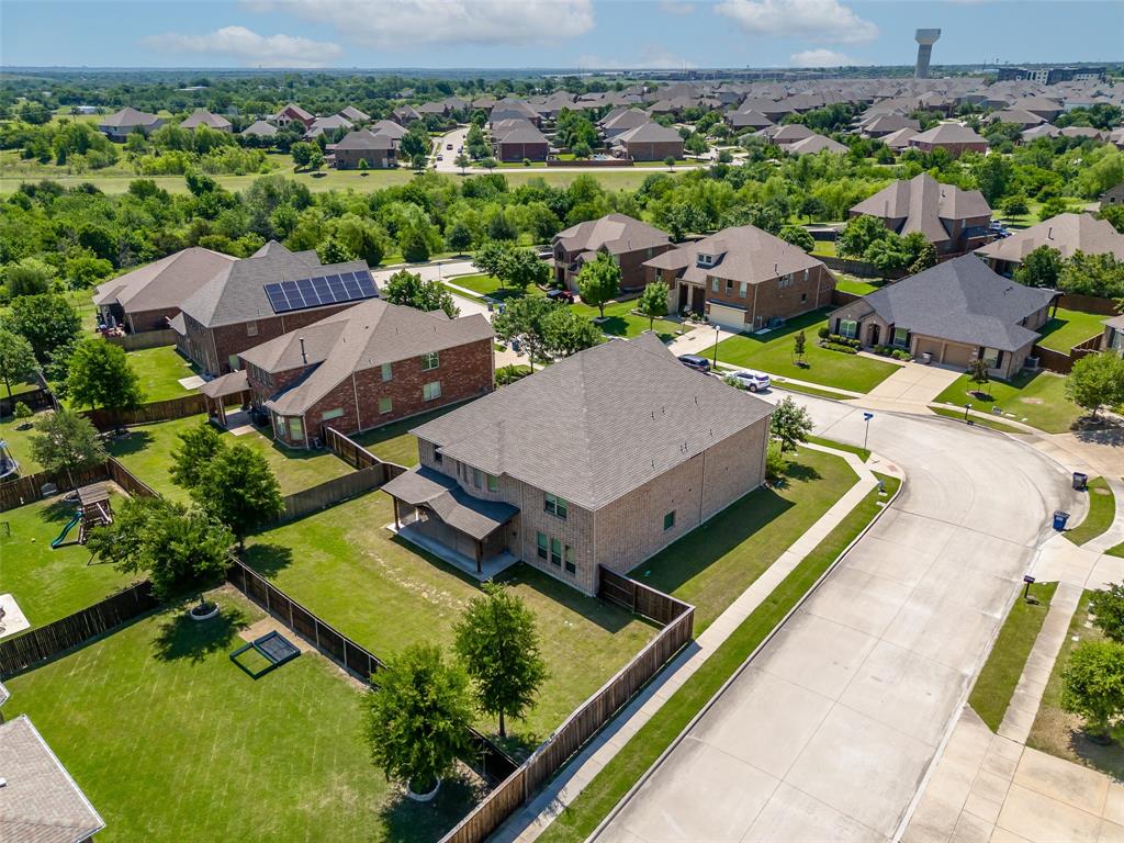 5207 Seth Avenue Sachse, TX 75048 - Photo 4 of 28 Aerial view of residential area
