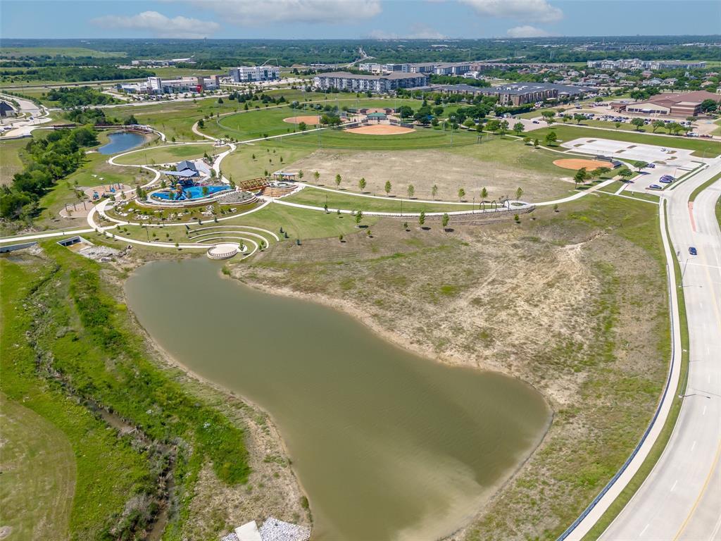 5207 Seth Avenue Sachse, TX 75048 - Photo 7 of 28 Aerial overview of property's location featuring a nearby body of water