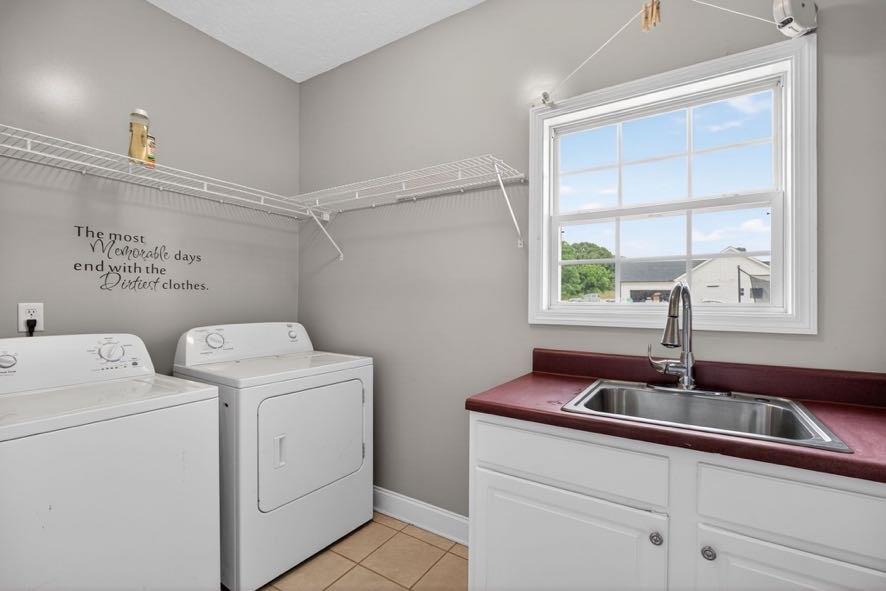 15 Fast Lane Ranburne, AL 36273 - Photo 7 of 51 a sink with a washer and dryer