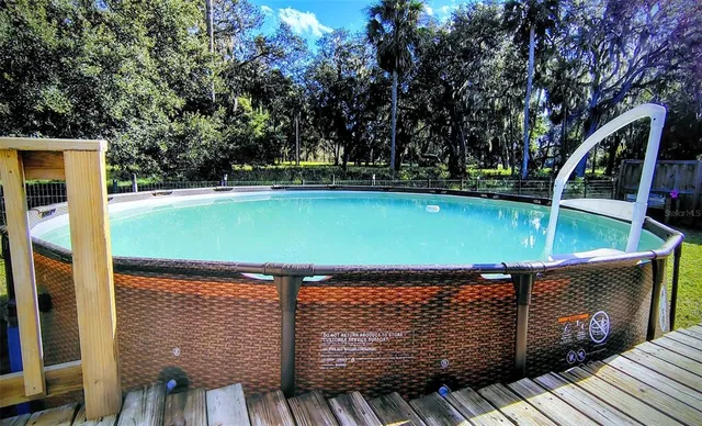 a view of a porch with furniture