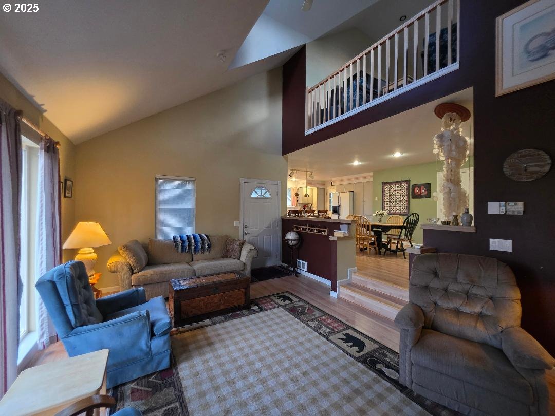 271 South Fairway Road Tygh Valley, OR 97063 - Photo 24 of 43 a living room with furniture a ceiling fan and a rug
