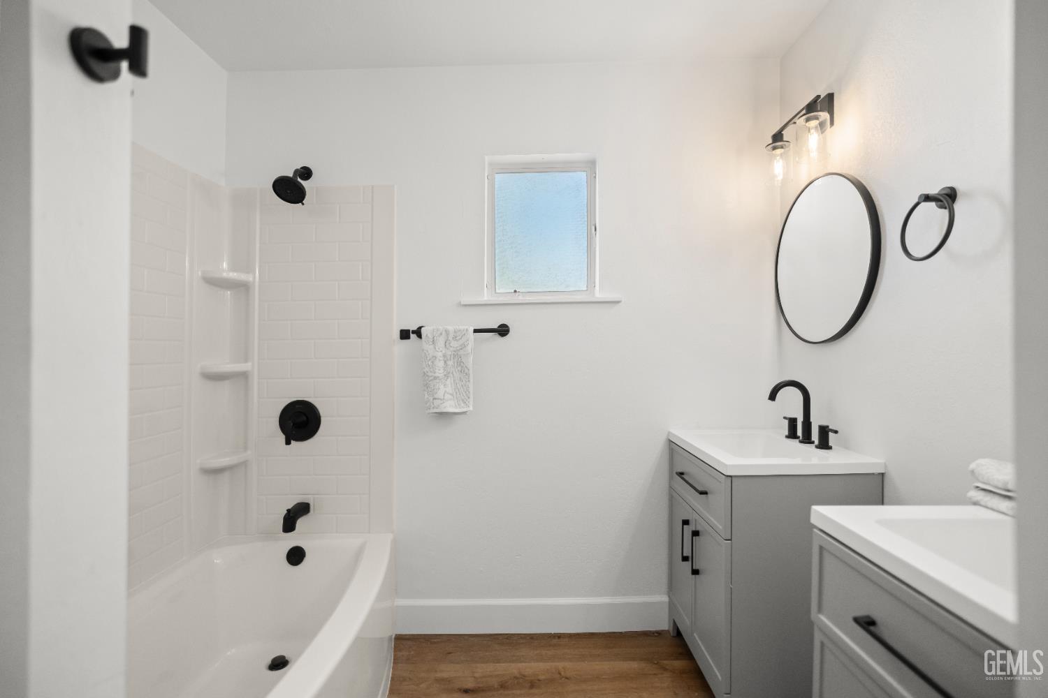 Undisclosed Address Tehachapi, CA 93561 - Photo 35 of 49 a bathroom with a sink and a mirror