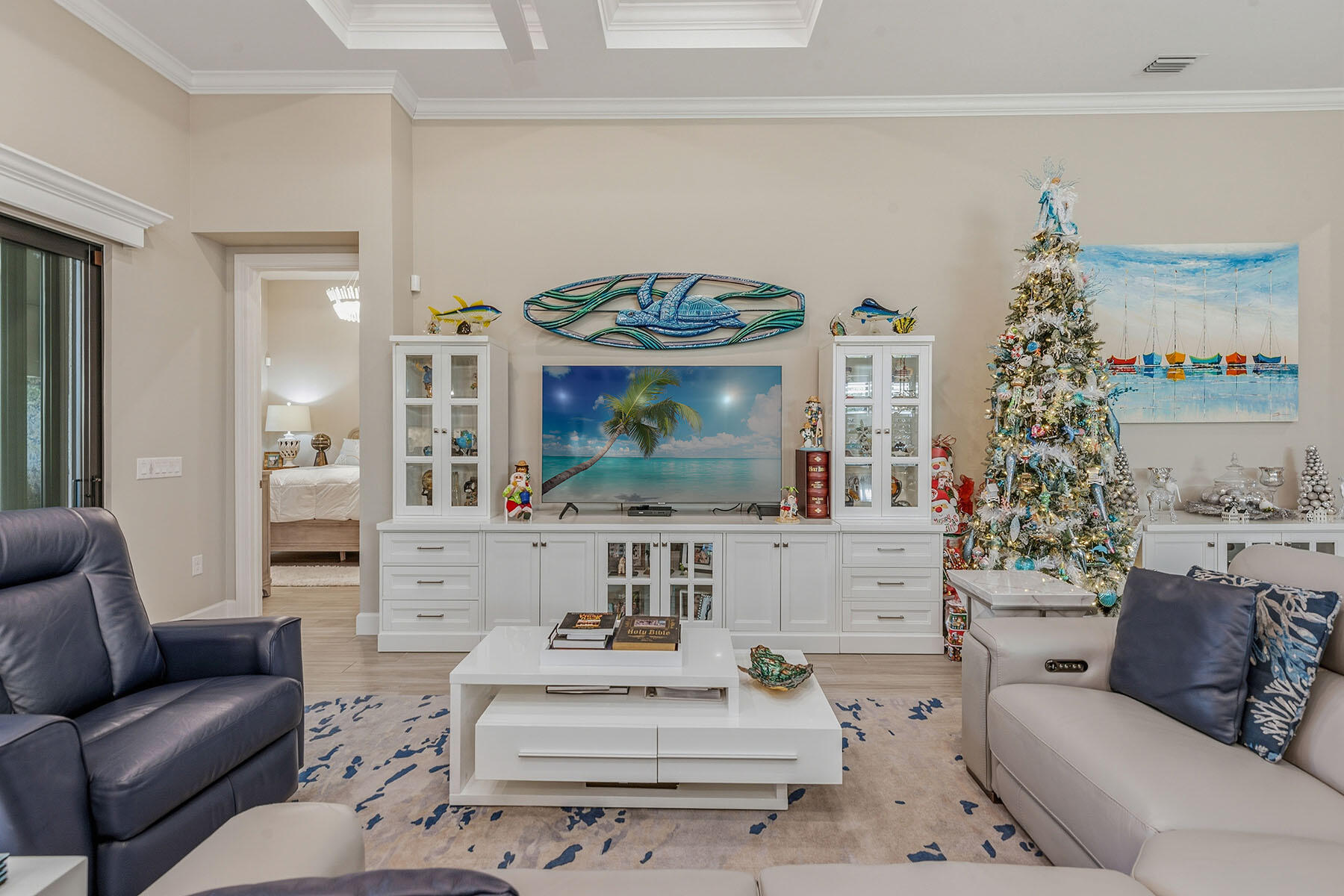 2797 Amaranda Court Naples, FL 34114 - Photo 9 of 50 a living room with furniture and a large window