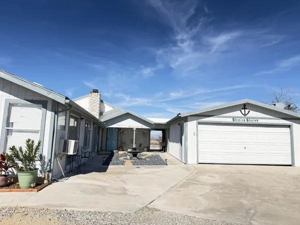 a view of a house with a patio