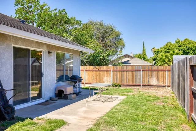 a house view with a seating space