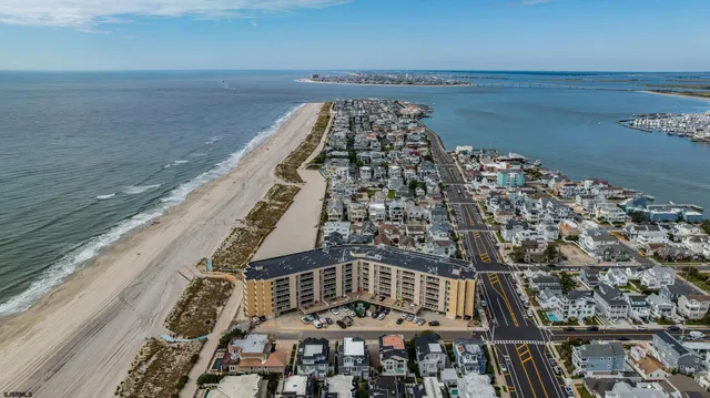 a view of a balcony with ocean view