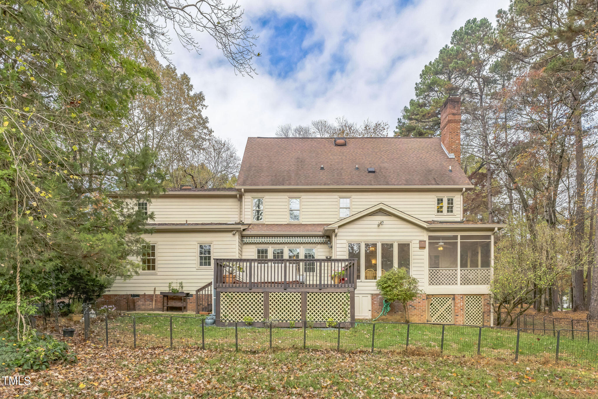 1708 Pendelton Drive Raleigh, NC 27614 - Photo 46 of 54 a front view of a house with a garden