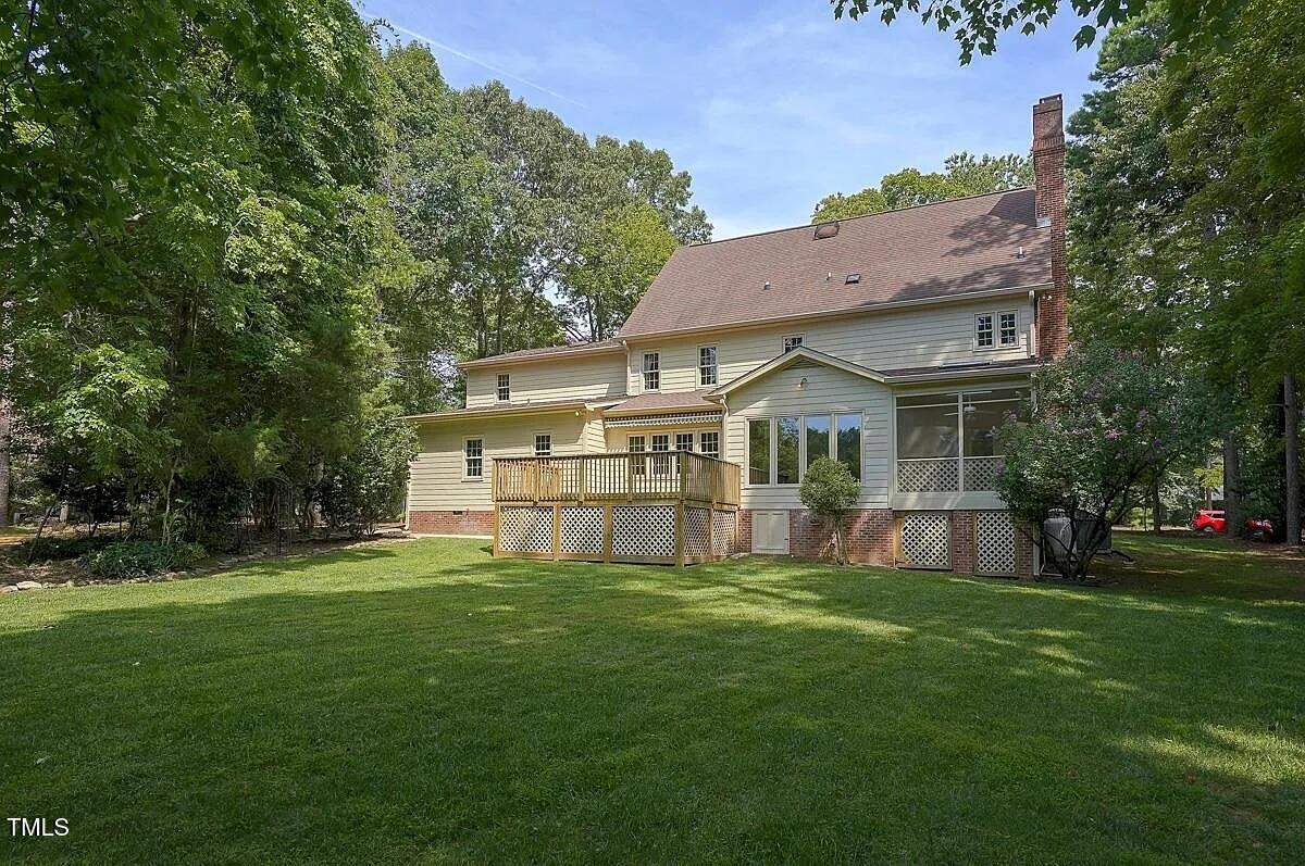 1708 Pendelton Drive Raleigh, NC 27614 - Photo 47 of 54 a view of a house with a big yard