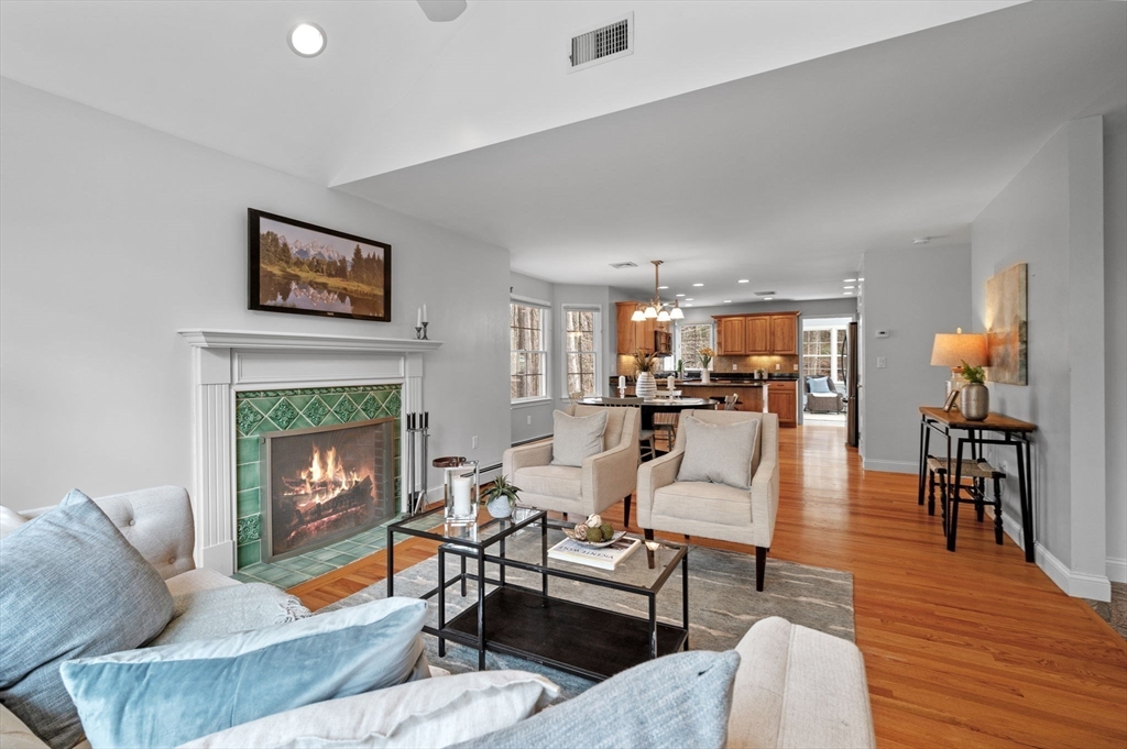 512 A Main Street Boxford, MA 01921 - Photo 4 of 41 a living room with furniture and a fireplace