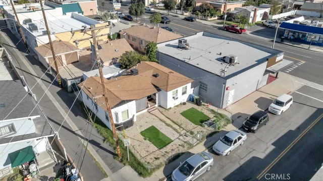 a view of a house with a patio