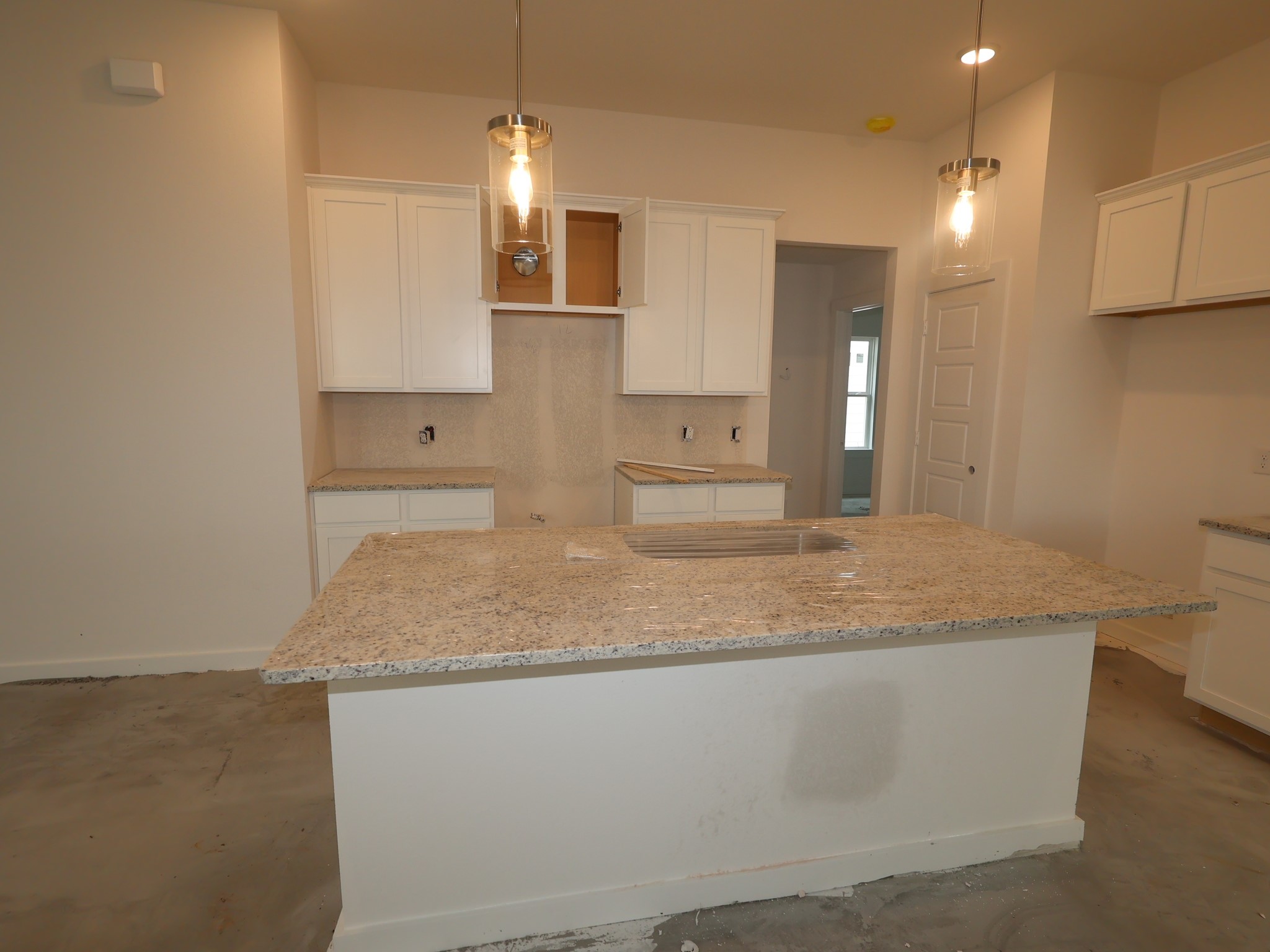 32519 Midsummer Drive Fulshear, TX 77441 - Photo 4 of 15 a bathroom with a granite countertop sink and a mirror