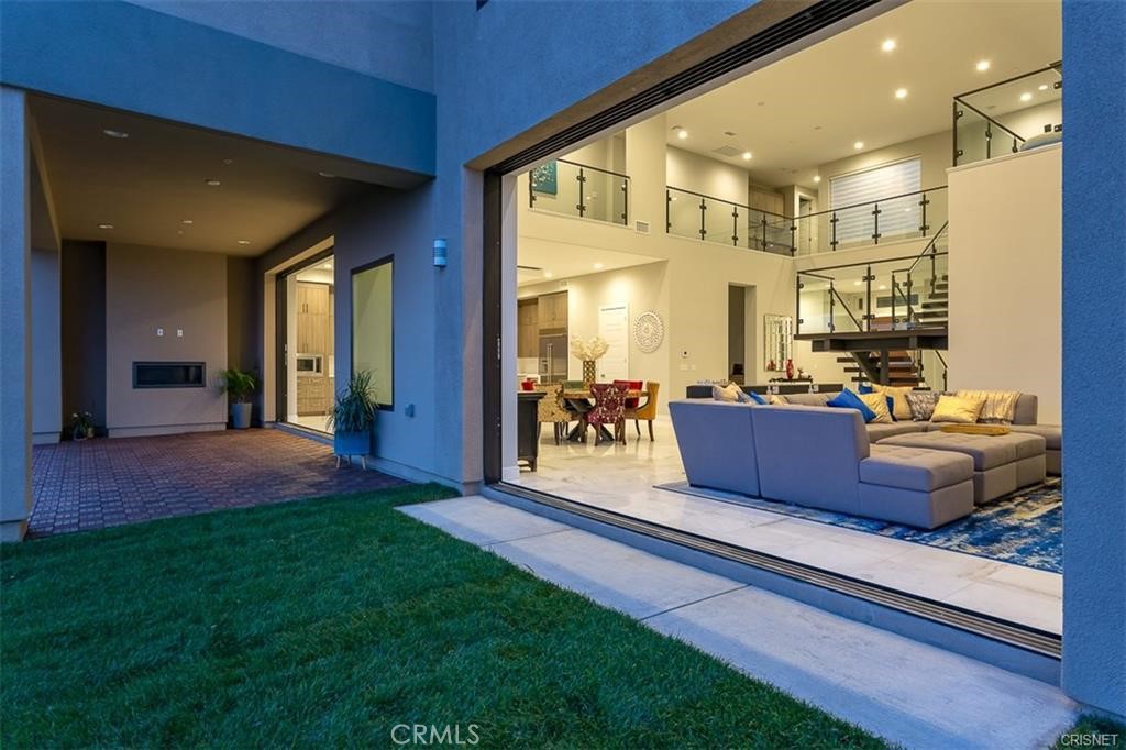 11527 North Darcy Porter Ranch Porter Ranch, CA 91326 - Photo 18 of 32 a lobby with furniture and floor to ceiling window