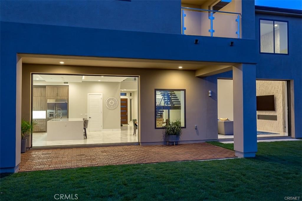 11527 North Darcy Porter Ranch Porter Ranch, CA 91326 - Photo 22 of 32 a view of an house with backyard porch and furniture
