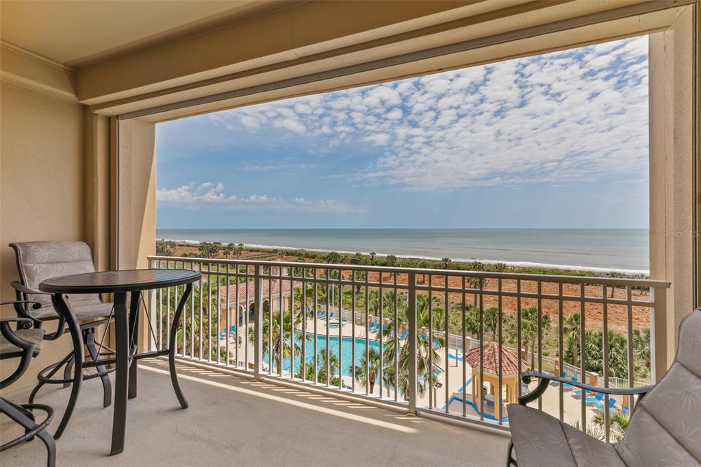 60 Surfview Drive, Unit 502 Palm Coast, FL 32137 - Photo 15 of 63 a view of a balcony with furniture