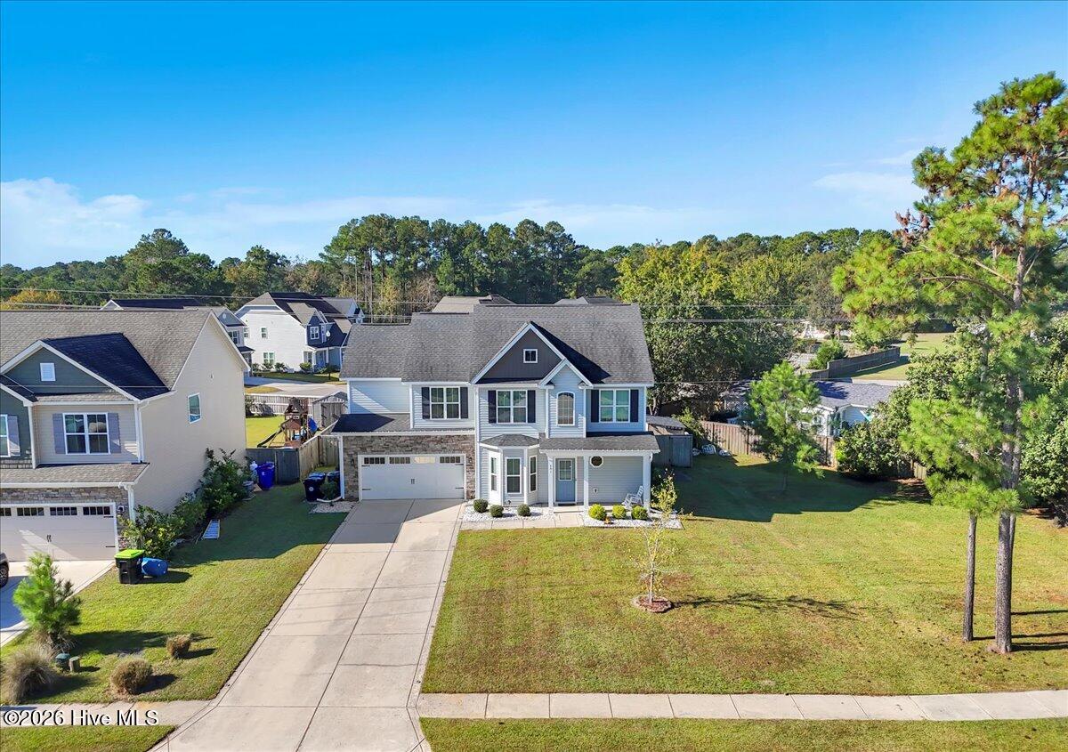 601 Aurora Place Hampstead, NC 28443 - Photo 24 of 28 Drone Aerial