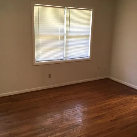 a view of a big yard of the house