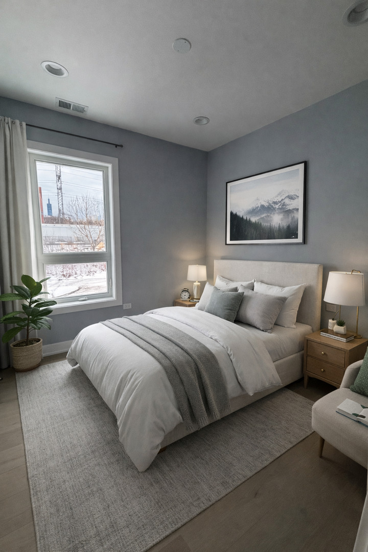 2622 West Adams Street, Unit 3 Chicago, IL 60612 - Photo 4 of 26 a bedroom with bed and window