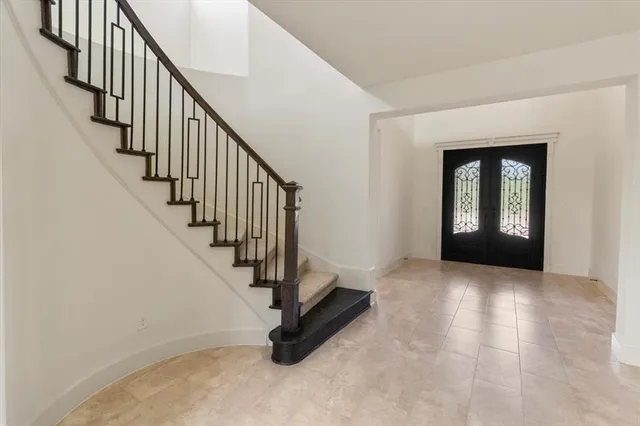 a view of an entryway