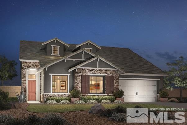 9495 Baldacci Road, Unit LOT #61 Reno, NV 89521 - Photo 1 of 1 a front view of a house with garden