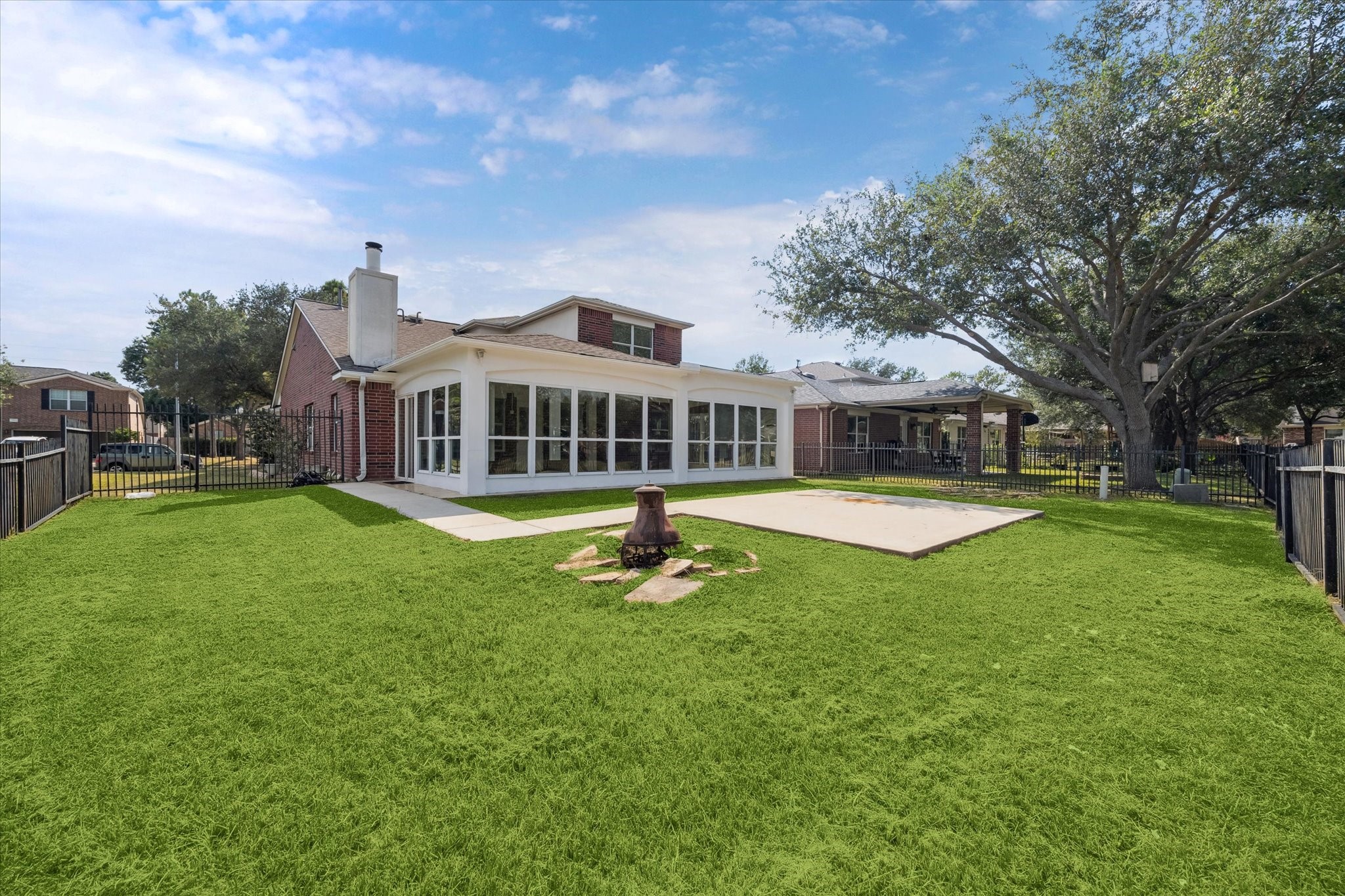 17610 Prospect Meadows Drive Houston, TX 77095 - Photo 32 of 33 a view of a house with a swimming pool