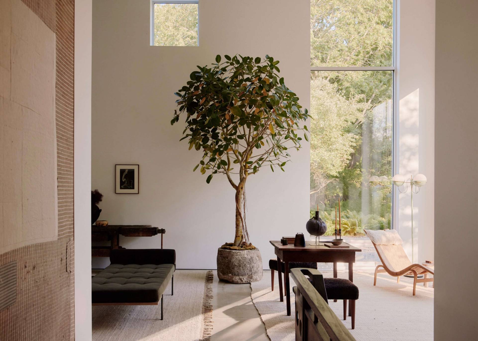 78 Windmill Lane Bridgehampton, NY 11932 - Photo 16 of 32 a living room with furniture and a large window