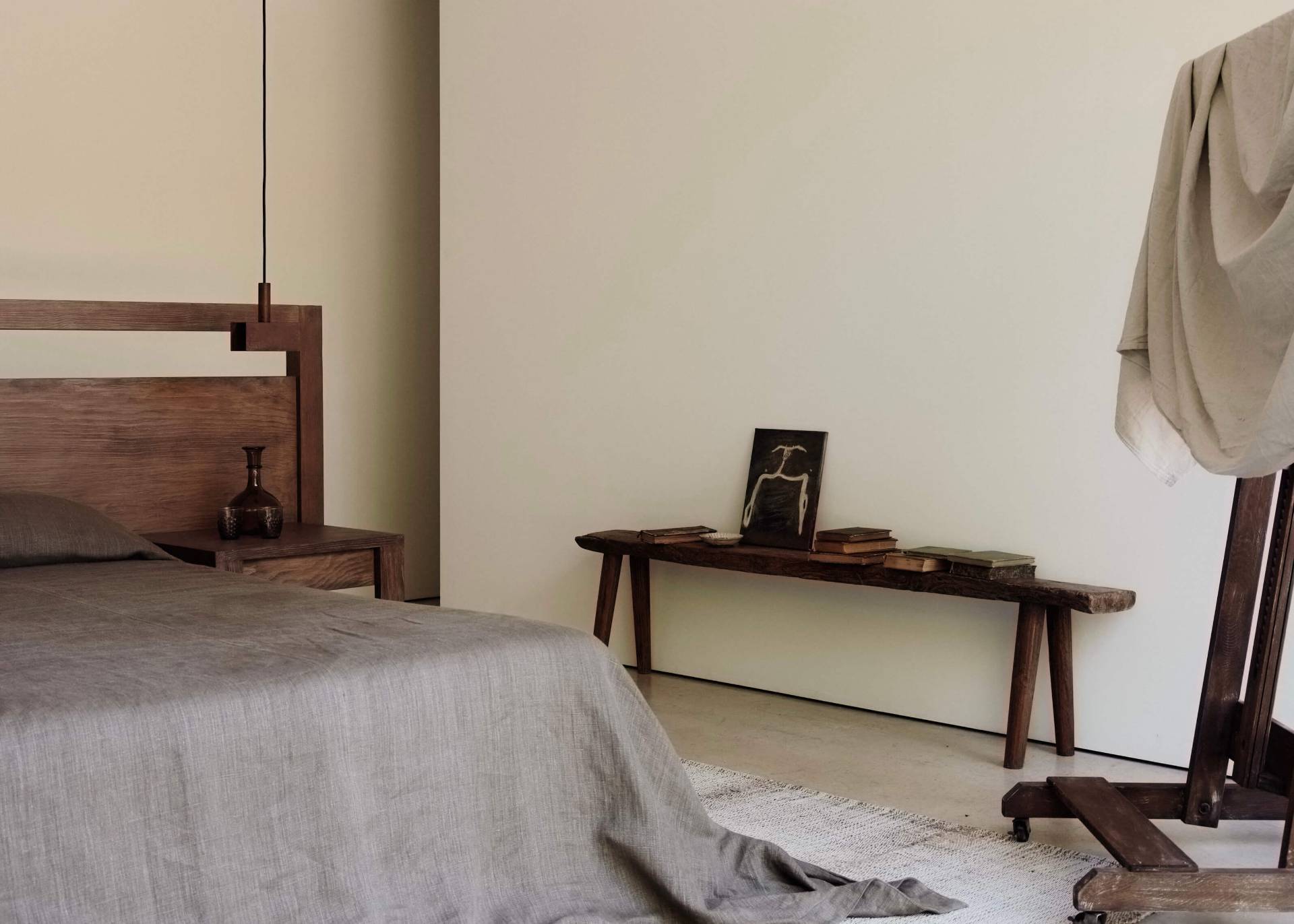 78 Windmill Lane Bridgehampton, NY 11932 - Photo 29 of 32 a bedroom with a bed and a desk