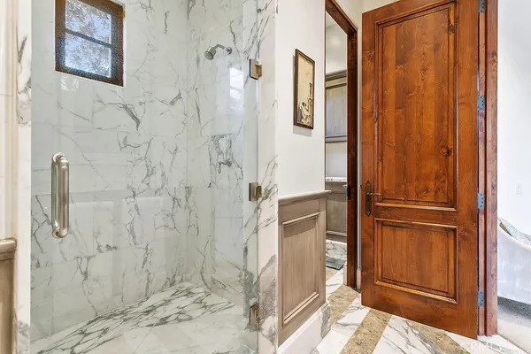 a room with furniture and pool table