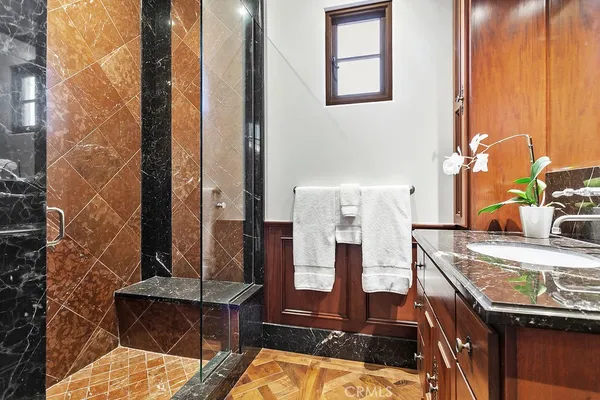 a very nice looking room with a large window