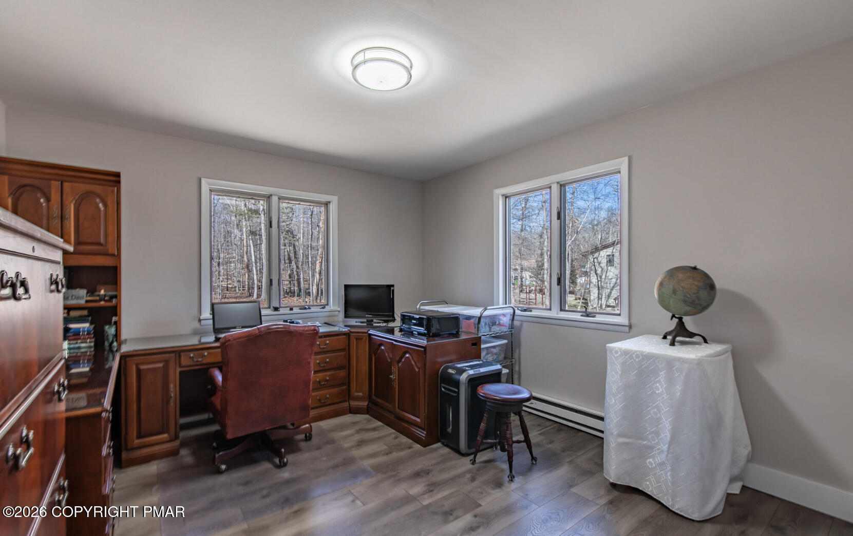 324 Remington Road East Stroudsburg, PA 18301 - Photo 26 of 35 a view of a workspace with furniture and a window
