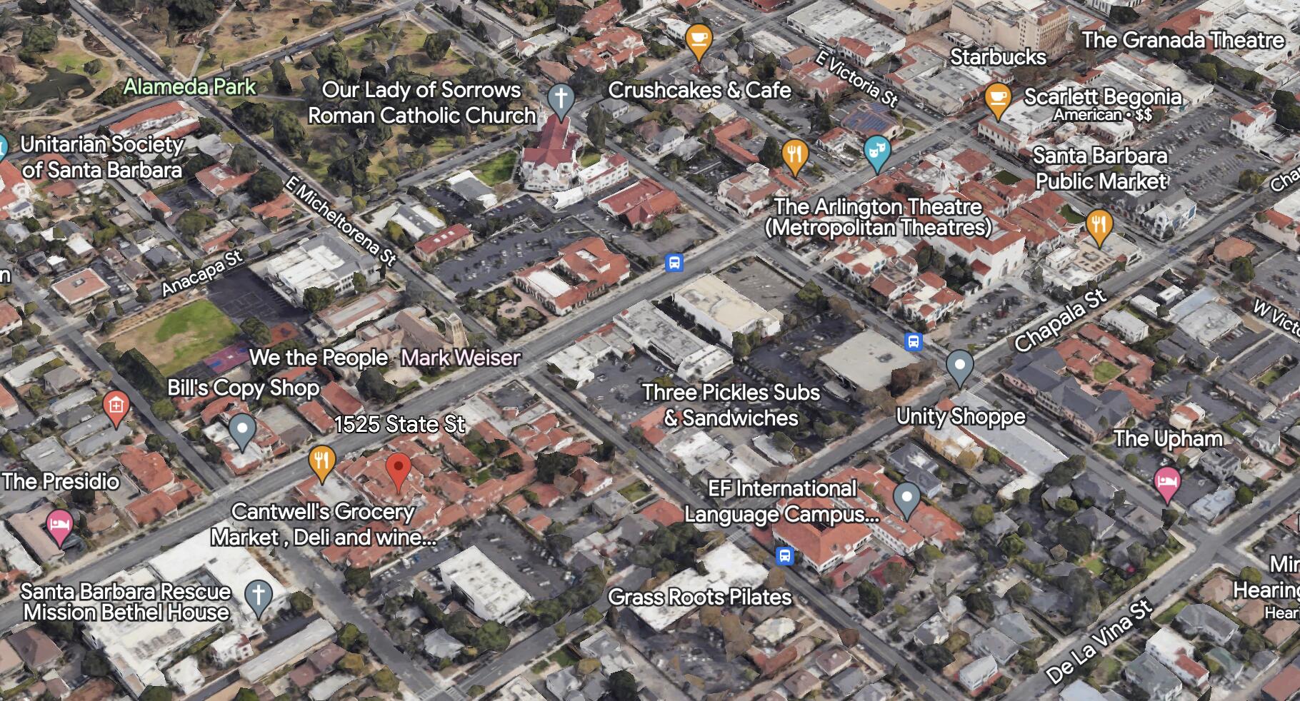 1525 State Street, Unit 306 Santa Barbara, CA 93101 - Photo 27 of 28 Theater District, Restaurants & Shops