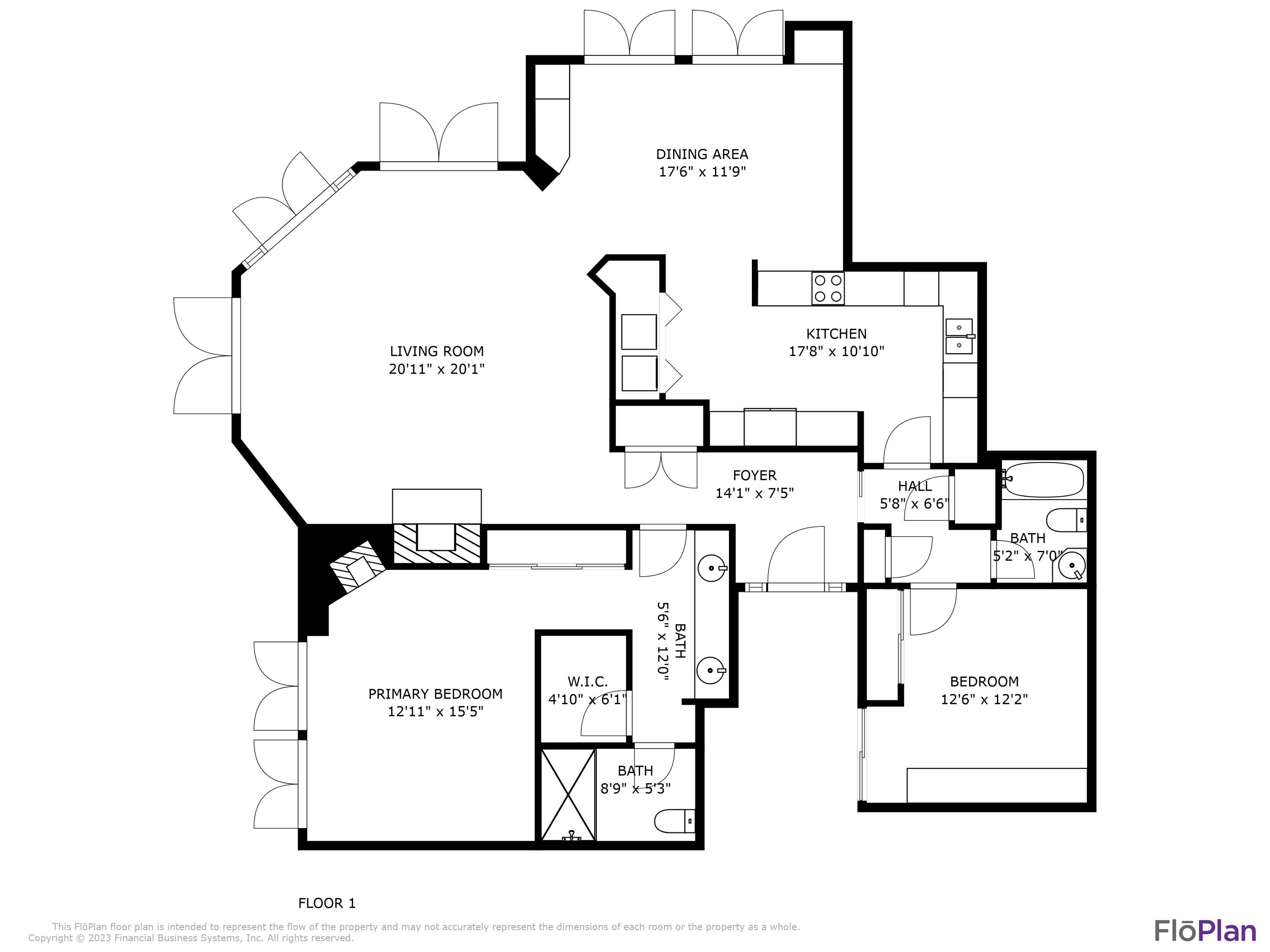1525 State Street, Unit 306 Santa Barbara, CA 93101 - Photo 28 of 28 Floorplan