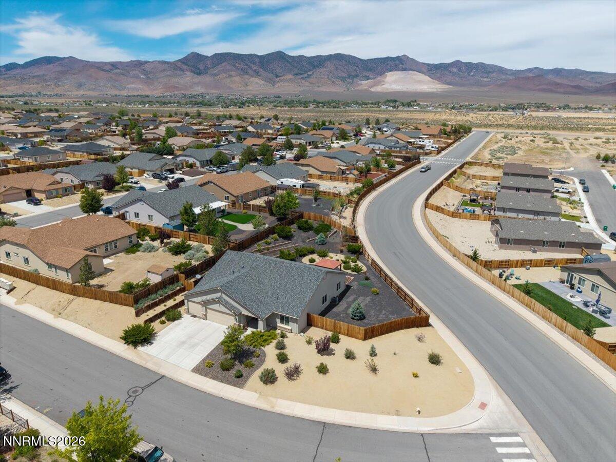 104 Bethpage Road Dayton, NV 89403 - Photo 50 of 65 an aerial view of residential house with an outdoor space