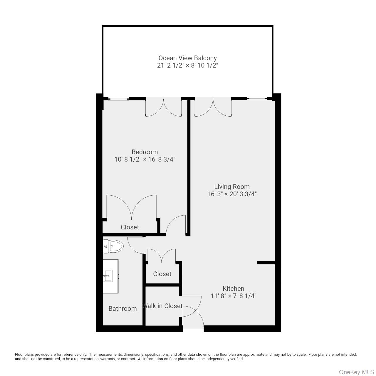 450 West Broadway, Unit 3F Long Beach, NY 11561 - Photo 15 of 23 800 Square Foot Apartment with additional 188 square foot Terrace!