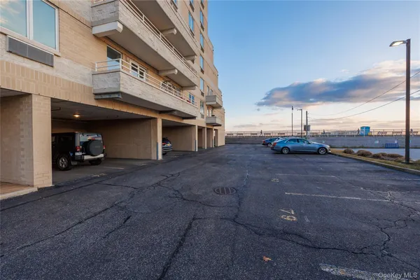 a view of street with building