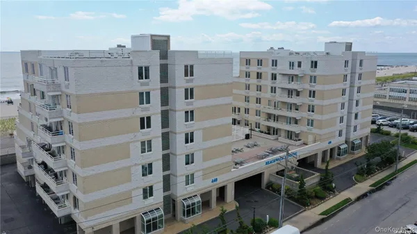 a view of a tall building