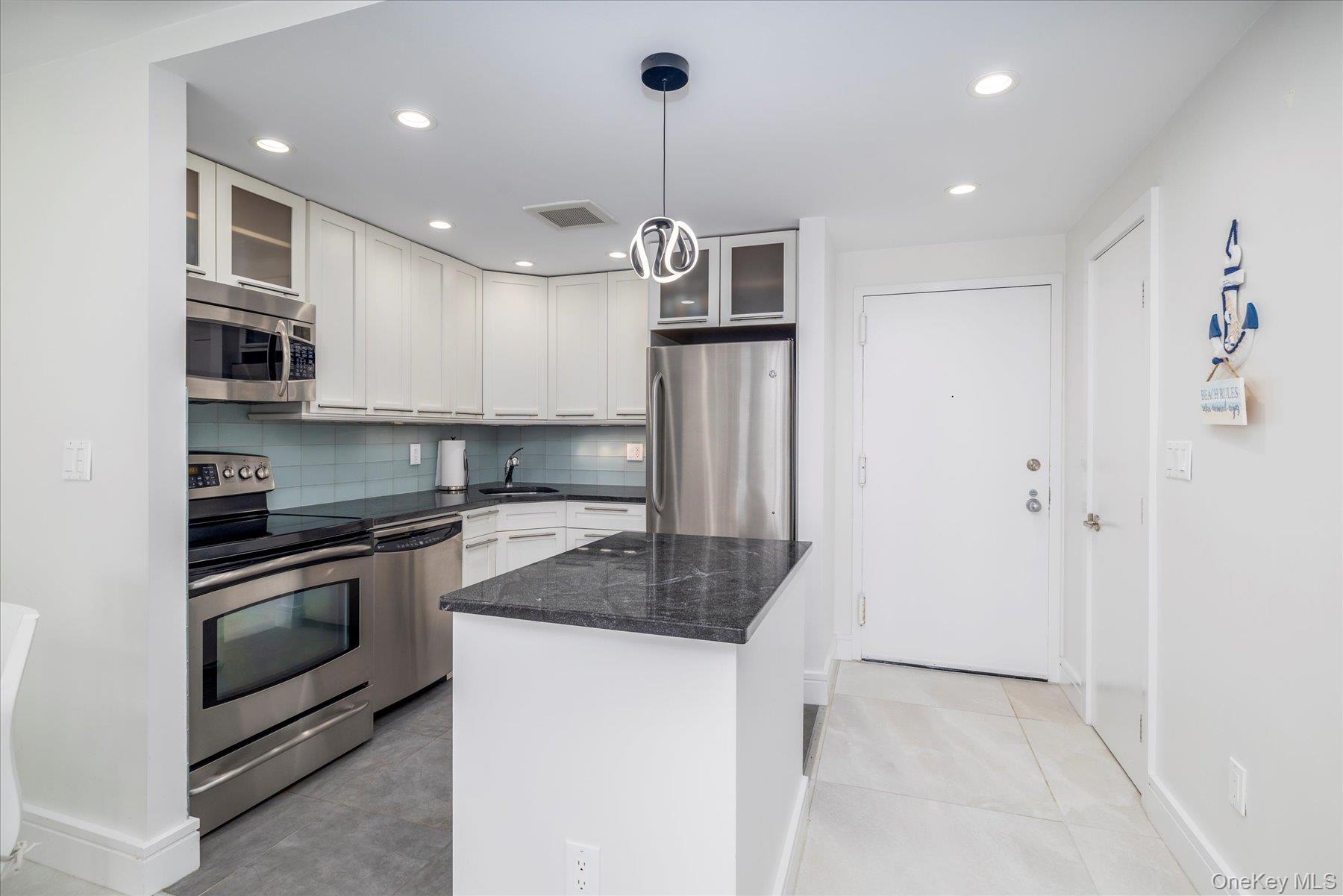 Open Kitchen with Stainless Steel