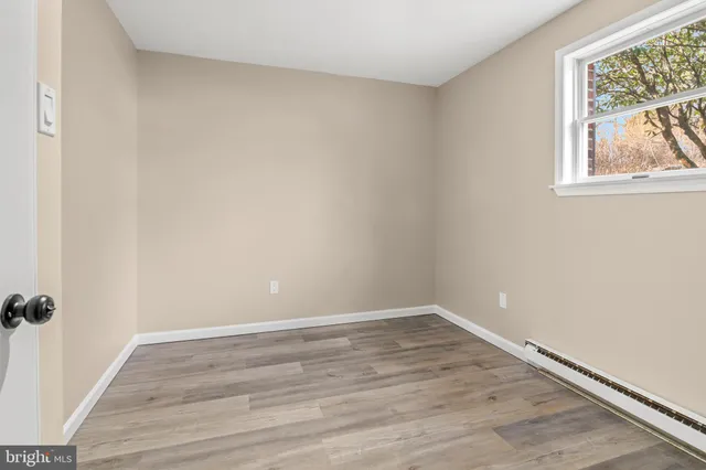 wooden floor in an empty room