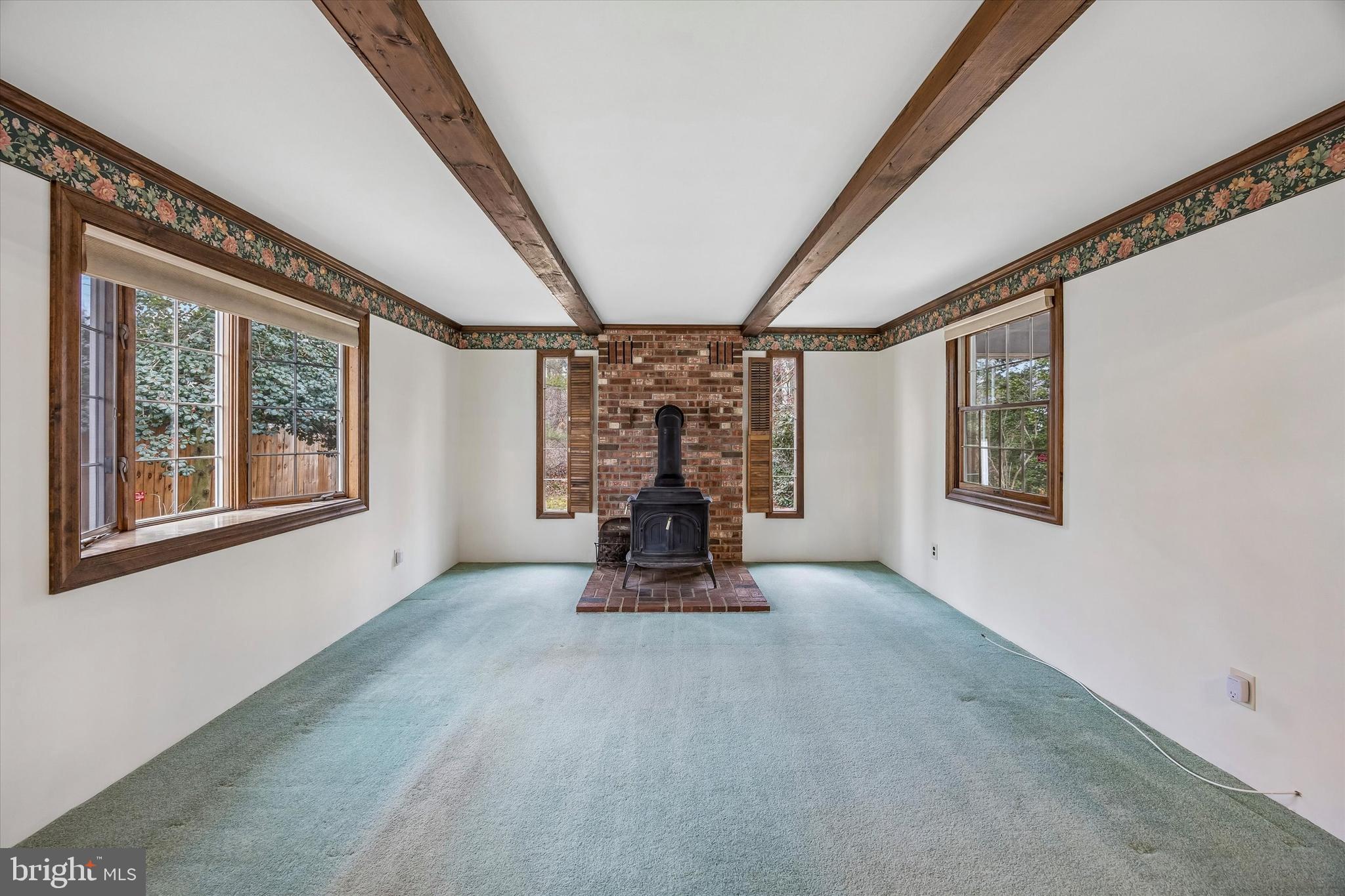 34 White Birch Road Blackwood, NJ 08012 - Photo 21 of 39 Backyard views from Den windows