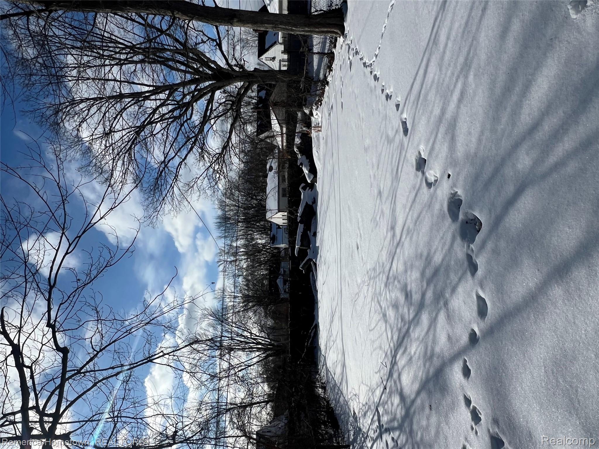 26159 Stanford Street Inkster, MI 48141 - Photo 16 of 16 View of yard layered in snow