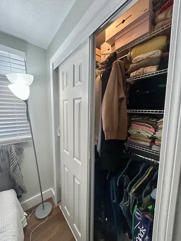 a view of walk in closet