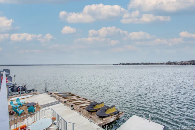 a front view of a building with street