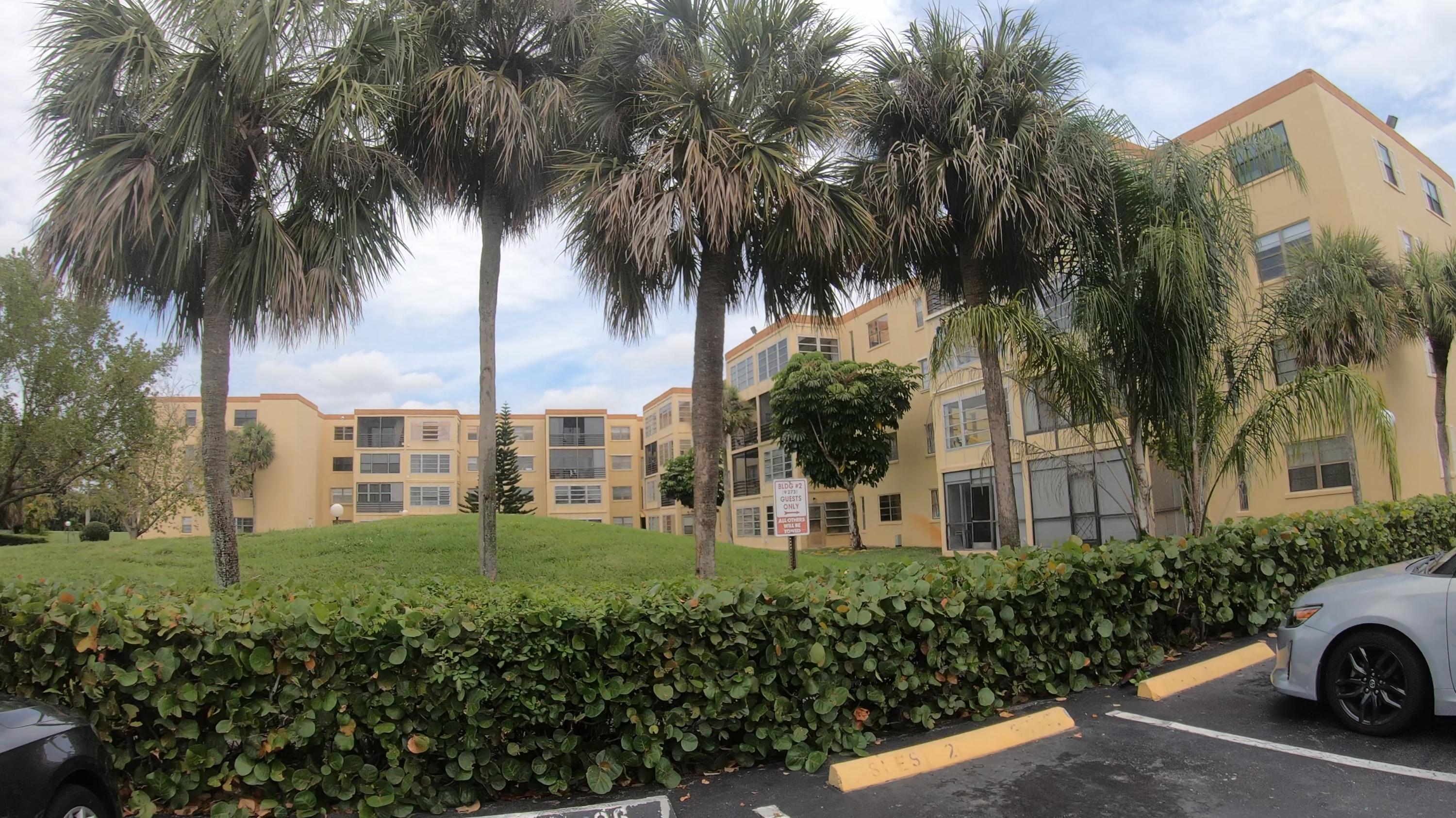 front of building