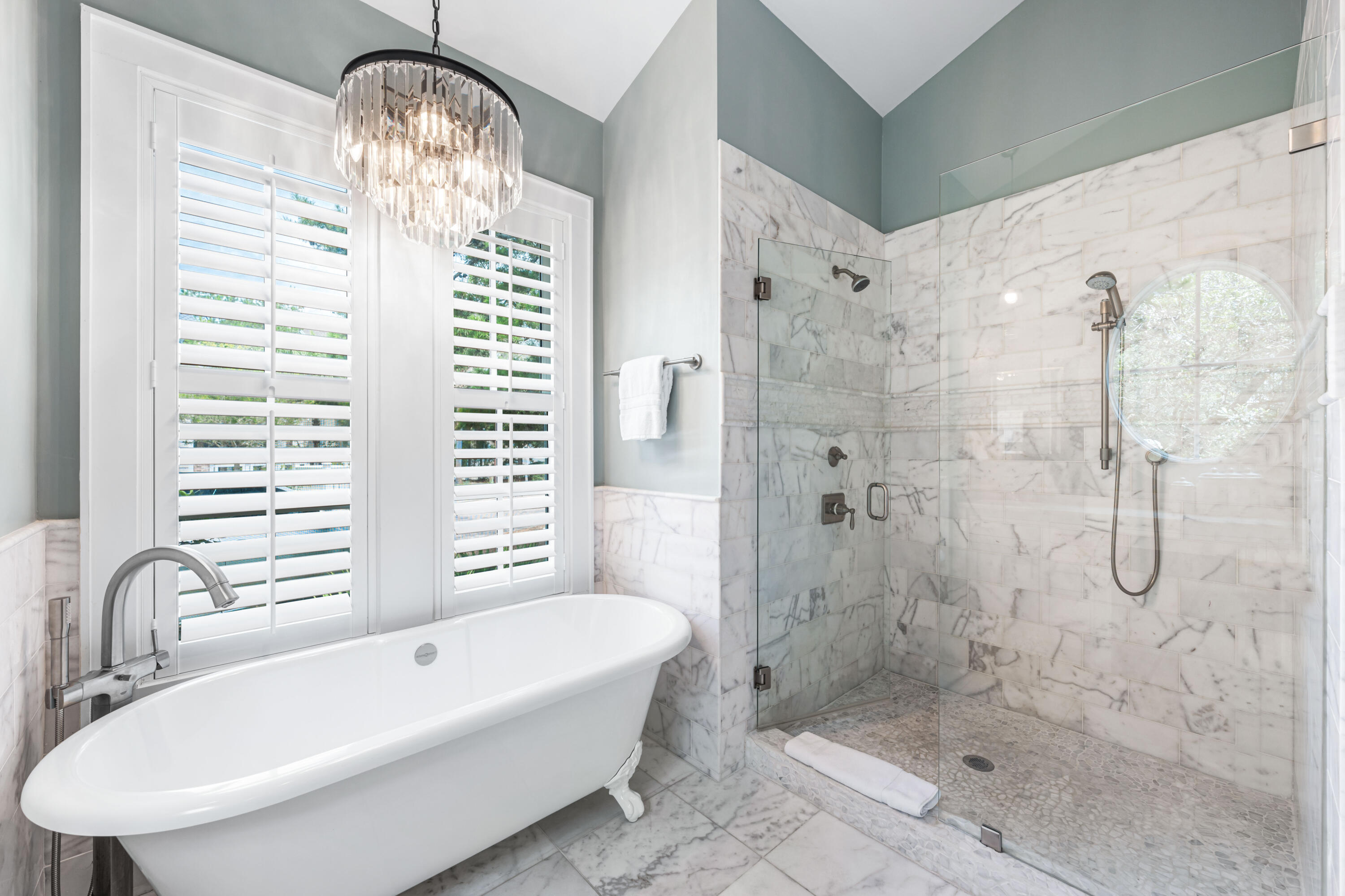 34 North Watch Tower Lane Inlet Beach, FL 32461 - Photo 30 of 90 a bathroom with a bathtub a shower and a sink