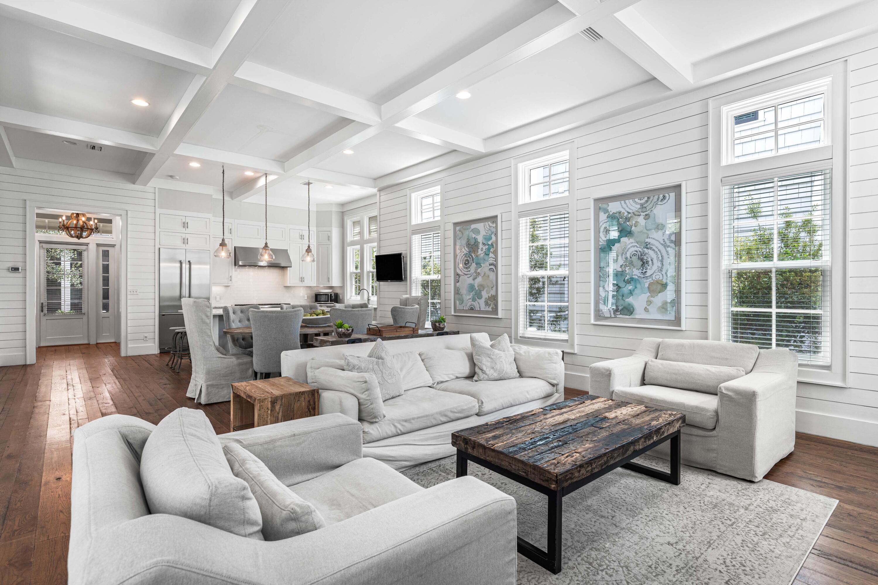 34 North Watch Tower Lane Inlet Beach, FL 32461 - Photo 7 of 90 a living room with furniture and a large window